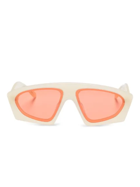 Henrik Vibskov geometric-frame sunglasses Neutrals AW25STUDA924
