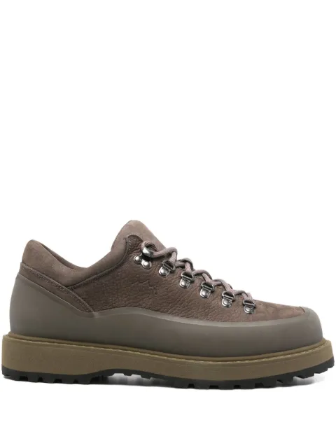 Diemme lace-up calf leather hiking boots Grey DI25FWCOMF03L011SMG