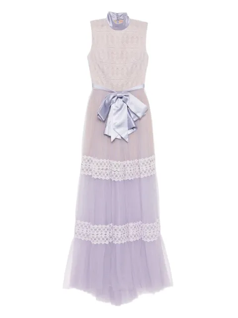 Saiid Kobeisy lace dress Purple RTWSS2535
