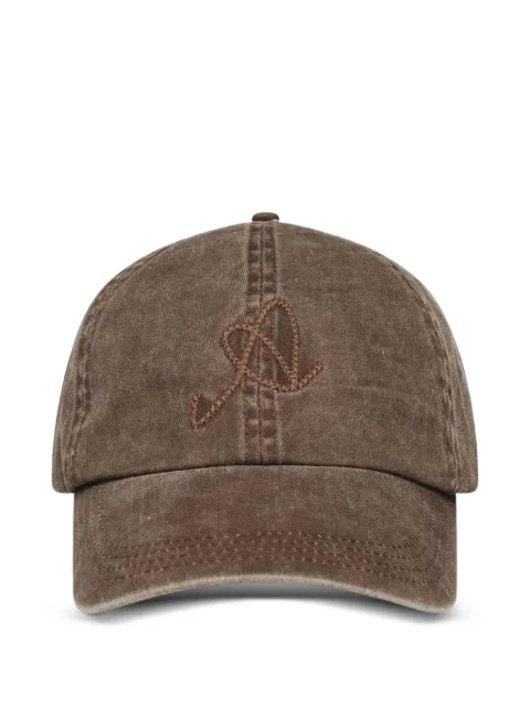 Axel Arigato The Scrible A embroidered baseball cap Brown X3556002