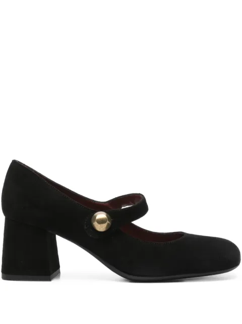 Roberto Festa 60mm Ferin block-heel Mary Jane pumps Black FERIN