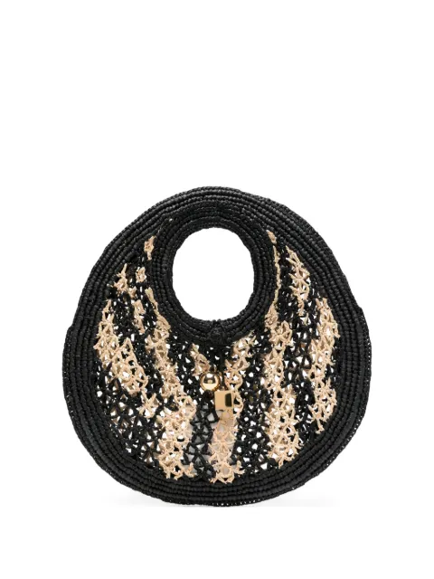 Jacquemus the Spiaggia small round bag Black BAW00420AW00513