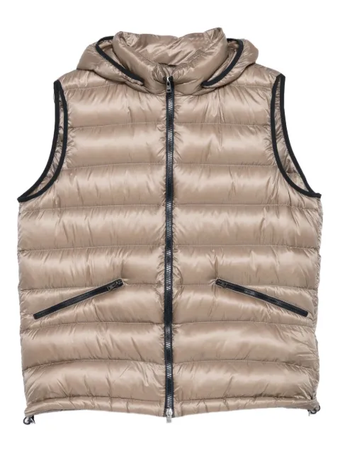 Herno hooded padded gilet Neutrals PI000300U12020Z