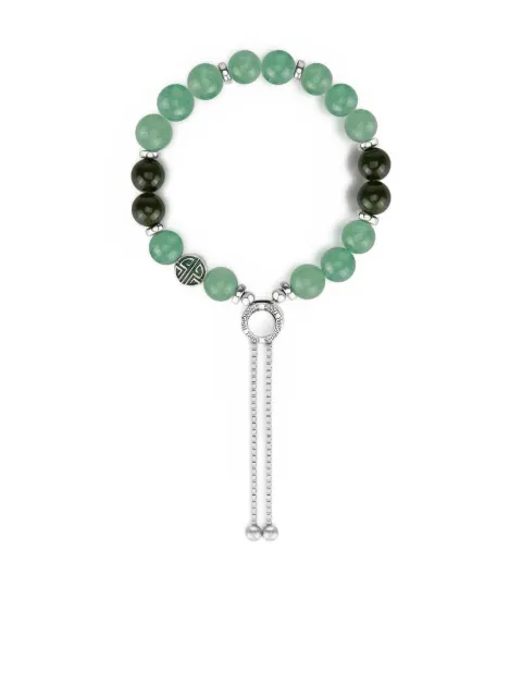 Shanghai Tang Tang of Wood jade beaded bracelet Silver Y6WJR465JA00