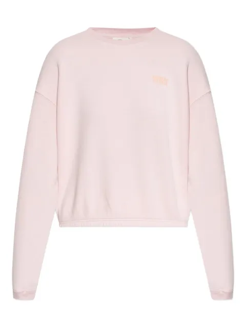 American Vintage logo-embroidered cotton sweatshirt Pink IZU03AH25