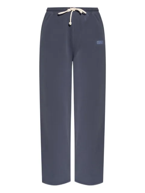 American Vintage Izubird drawstring cotton trousers Blue IZU05AH25
