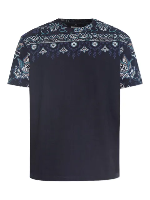 ETRO paisley-print short-sleeved T-shirt Blue MRMA0002AK976
