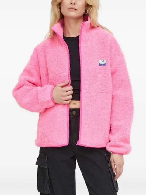 American Vintage Hoktown zip-up sweatshirt Pink HOK16CE24
