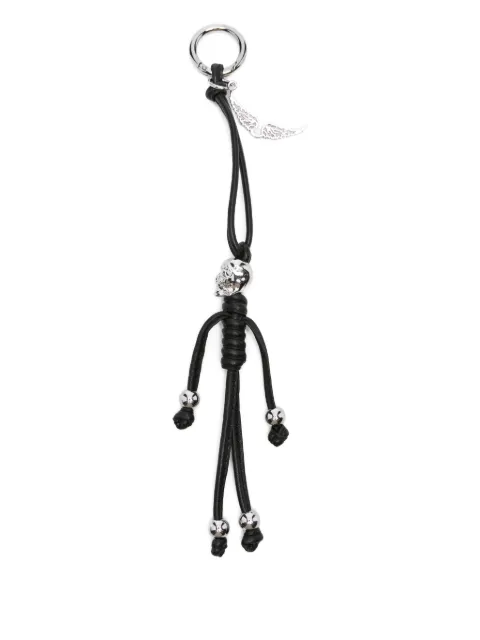 Zadig&Voltaire skull keyring Silver LWOG02273