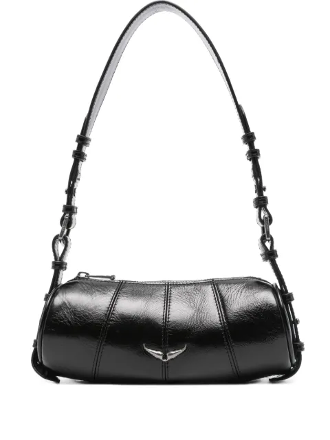 Zadig&Voltaire Le Roudoudou retro patent bag Black LWBA04133
