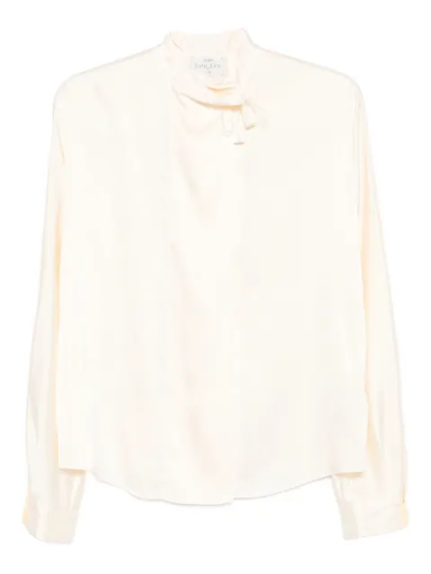 Forte Forte high-neck blouse Neutrals 14076MYSHIRT