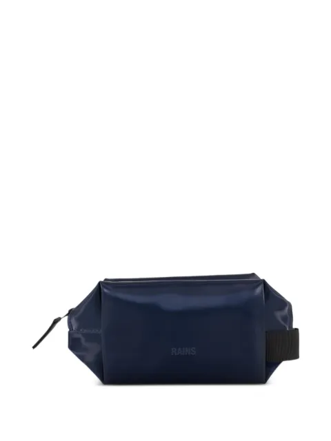 Rains small zip-top wash bag Blue 15580130