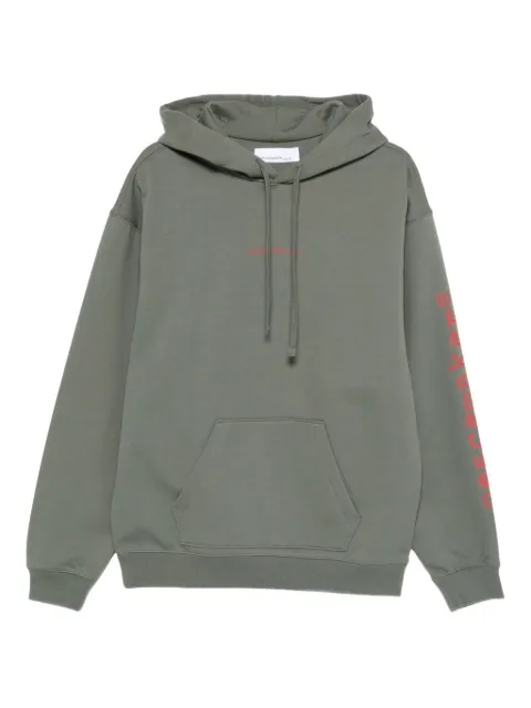 OAMC pigeon-print hoodie Green PCM2OH01AFT00295