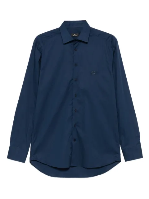 ETRO long-sleeve button-down shirt Blue MRIB0002AV607