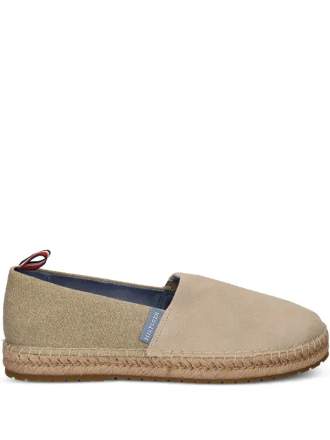 Tommy Hilfiger suede-leather espadrilles Neutrals FM0FM05497