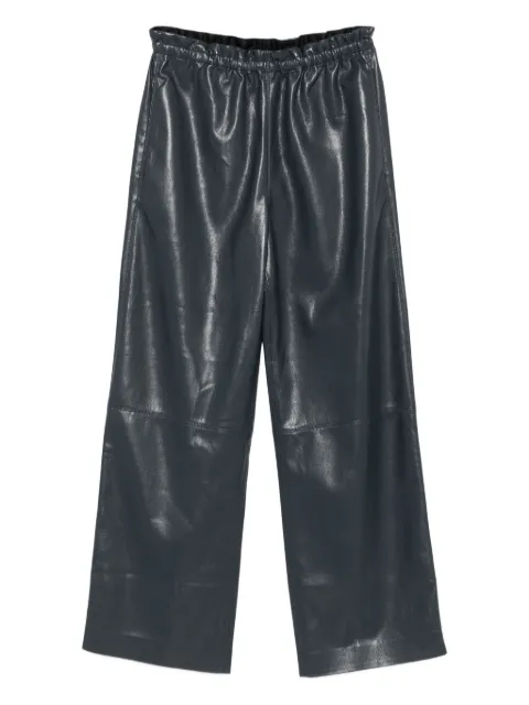 Nanushka Geb elasticated-waist trousers Blue NW25PFPA01255