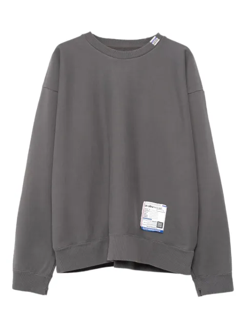 in･stru(men-tal). logo-patch sweatshirt Grey I12PO502