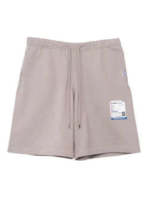 in･stru(men-tal). French Terry drawstring shorts Grey I12SP504