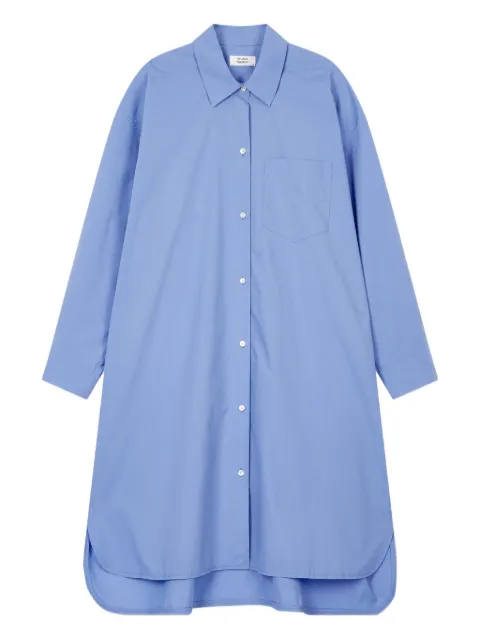 TOMBOY long-sleeve shirt dress Blue 9105341104