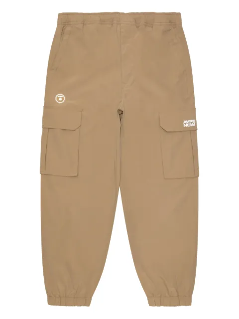 AAPE BY *A BATHING APE® cargo patch-pockets regular trousers Neutrals APTC626XXP