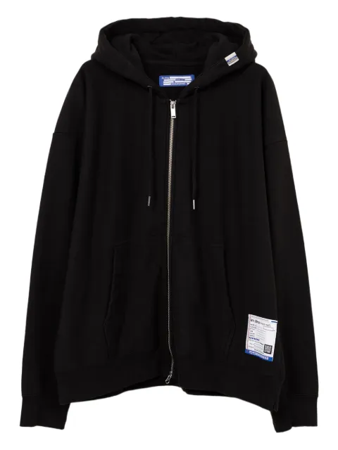 in･stru(men-tal). zip-up hoodie Black I13PK521