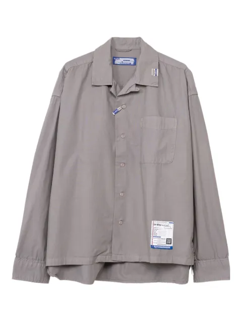 in･stru(men-tal). long-sleeve patch-pocket shirt Grey I12SH011