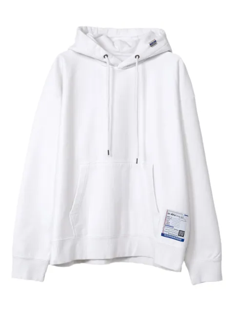 in･stru(men-tal). French-terry hoodie White I12HD501