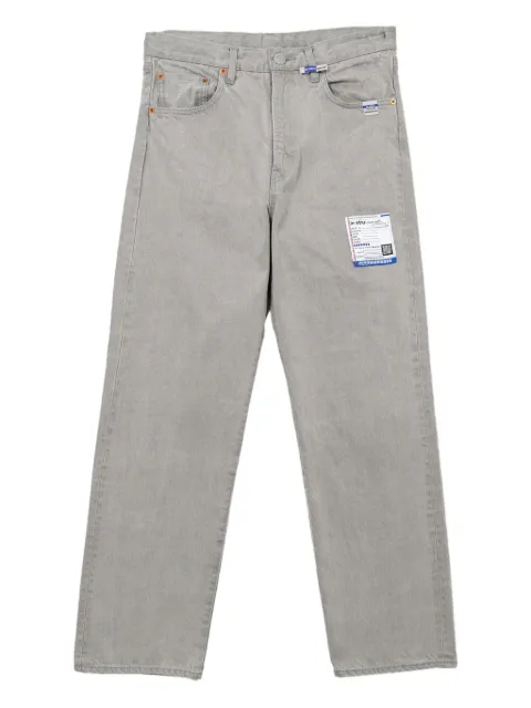 in･stru(men-tal). bleached jeans Grey I14PT052