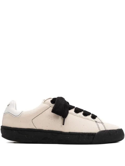 General Scale. canvas low-top sneakers White S13FW713