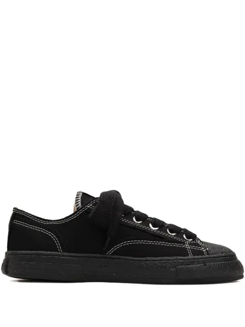 General Scale. Roy canvas low-top sneakers Black S13FW702