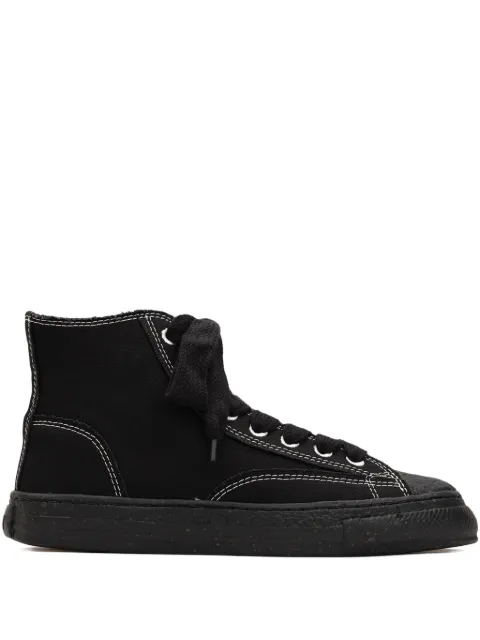 General Scale. Roy high-top canvas sneakers Black S13FW701