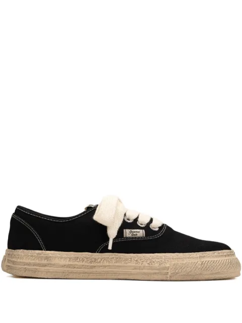 General Scale. Kiefer canvas sneakers Black S13FW709