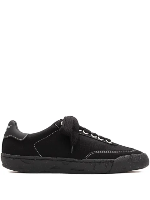 General Scale. canvas low-top sneakers Black S13FW715