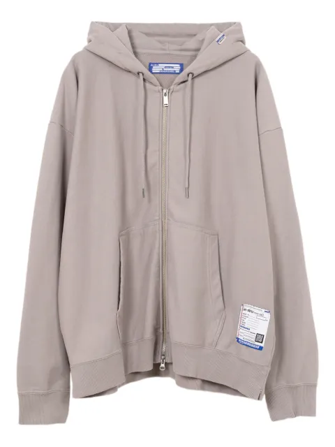 in･stru(men-tal). zip-up hoodie Grey I13PK521