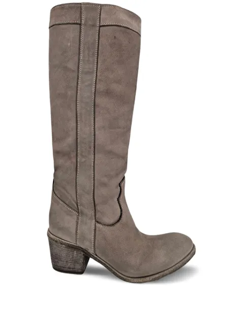 Madison Maison 57mm leather pull-on boots Brown 2698