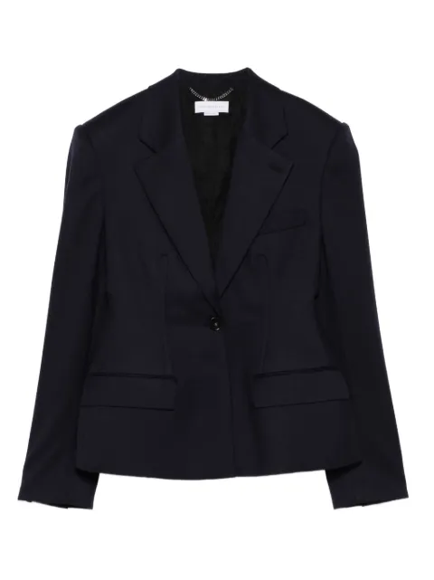 Stella McCartney single-button tailored blazer Blue 6501573CU703