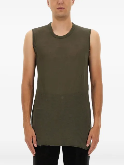 Rick Owens sleeveless tank top Green RU02E1151UC