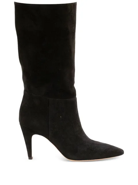 Gianvito Rossi 85mm suede pointed-toe boots Black G7297585RICCAS