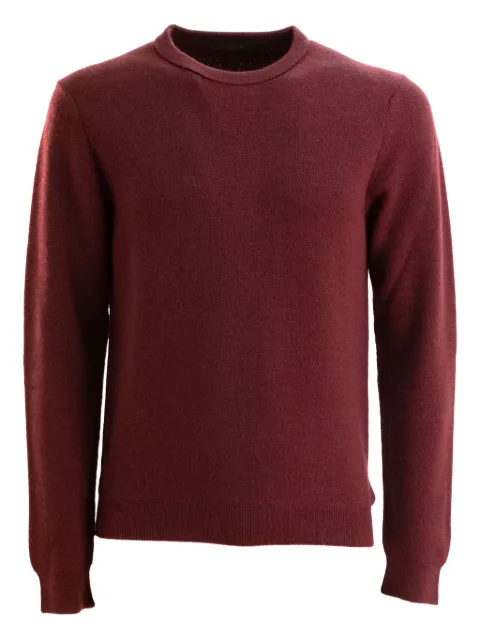 Zanone round-neck cashmere sweater Red 812262ZN287