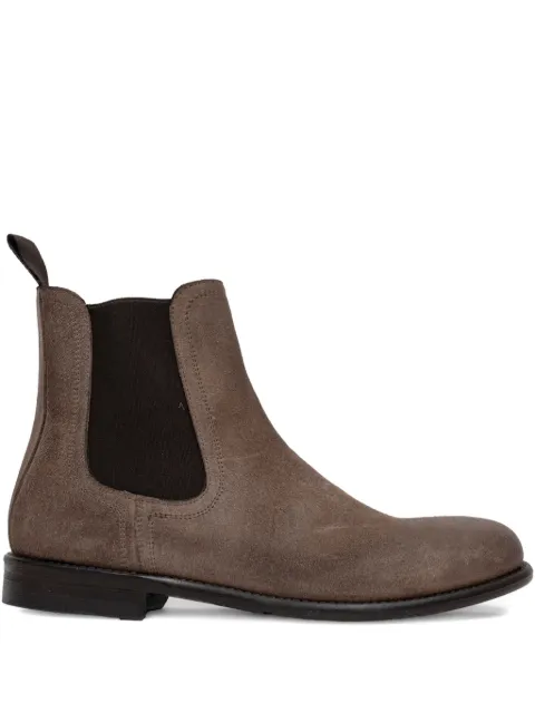 SOMMET elastic-panel boots Brown 4077