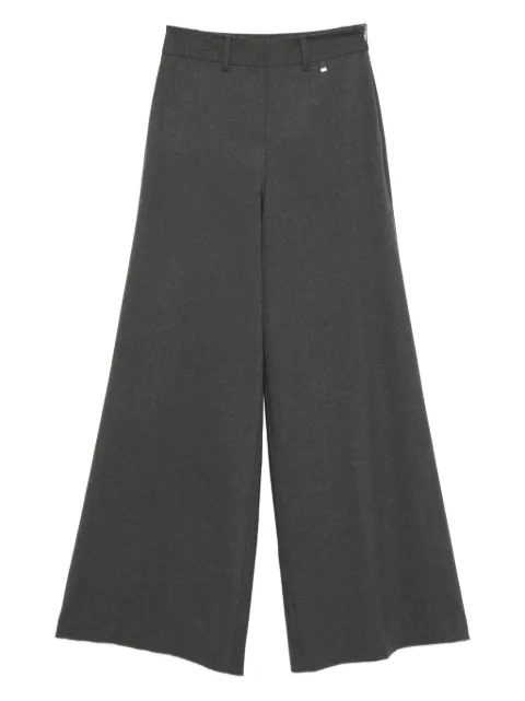 Herno belt-loops straight trousers Grey PT00045DR12652
