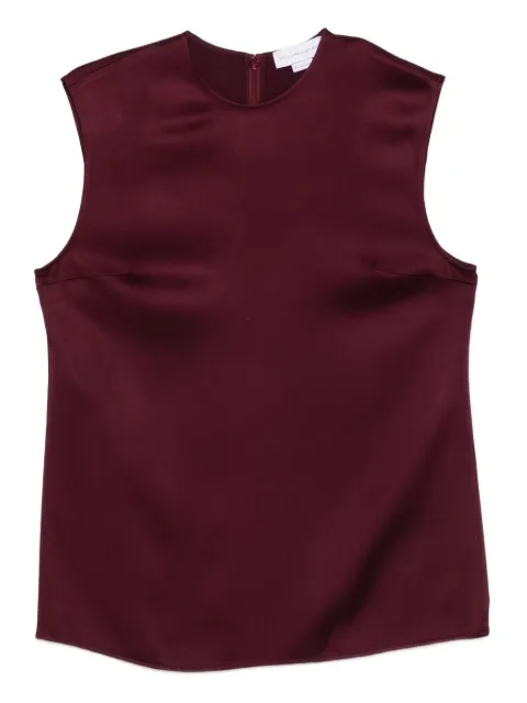 Stella McCartney sleeveless round-neck top Red 6T00173FU302
