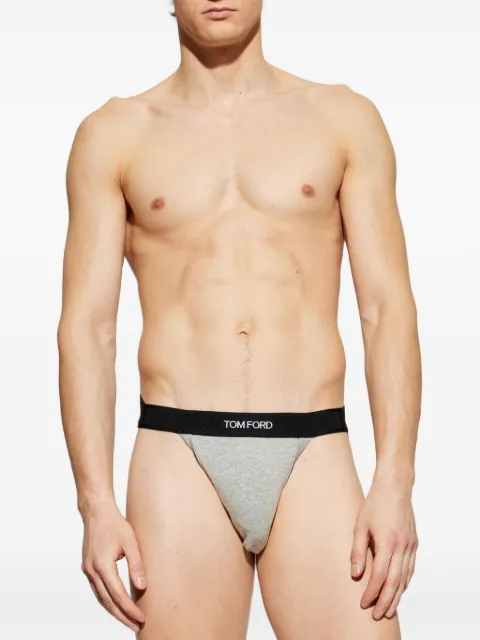 TOM FORD cotton briefs Grey T4LC61040020