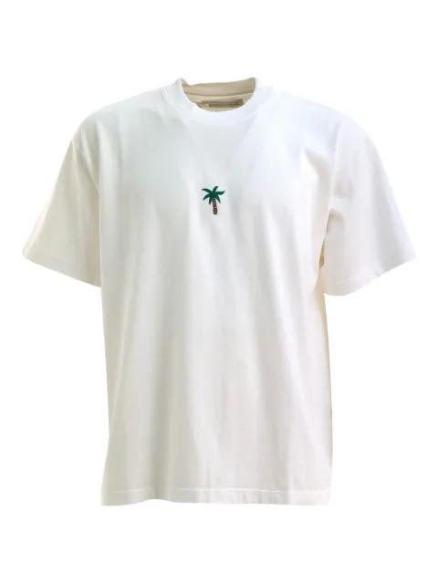 ALBERTO BRESCI palm-tree T-shirt White BBT0100011325