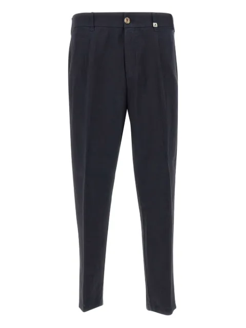 Myths single-pleat wool trousers Blue 25M18ELA100037