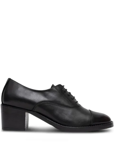 SOMMET lace-up block-heel oxford shoes Black 133