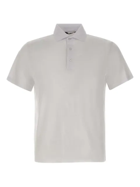 Kangra short-sleeve button polo shirt White 140226001