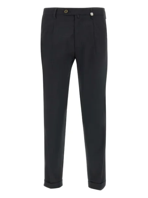 Myths pleated turn-up chinos 25M19L106999