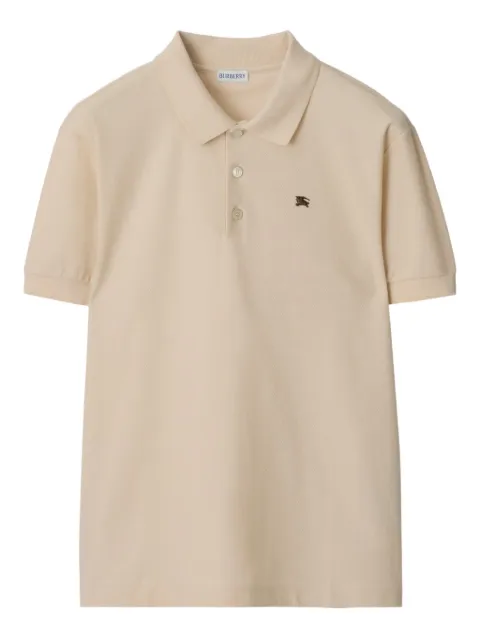 Burberry metal Knight cotton polo shirt Neutrals 8116180