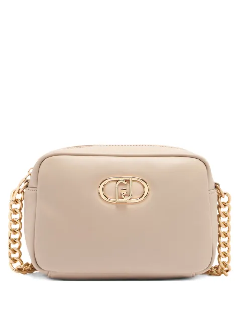LIU JO medim LaPuffy logo-plaque chain-strap cross body bag Neutrals AF5144E0077